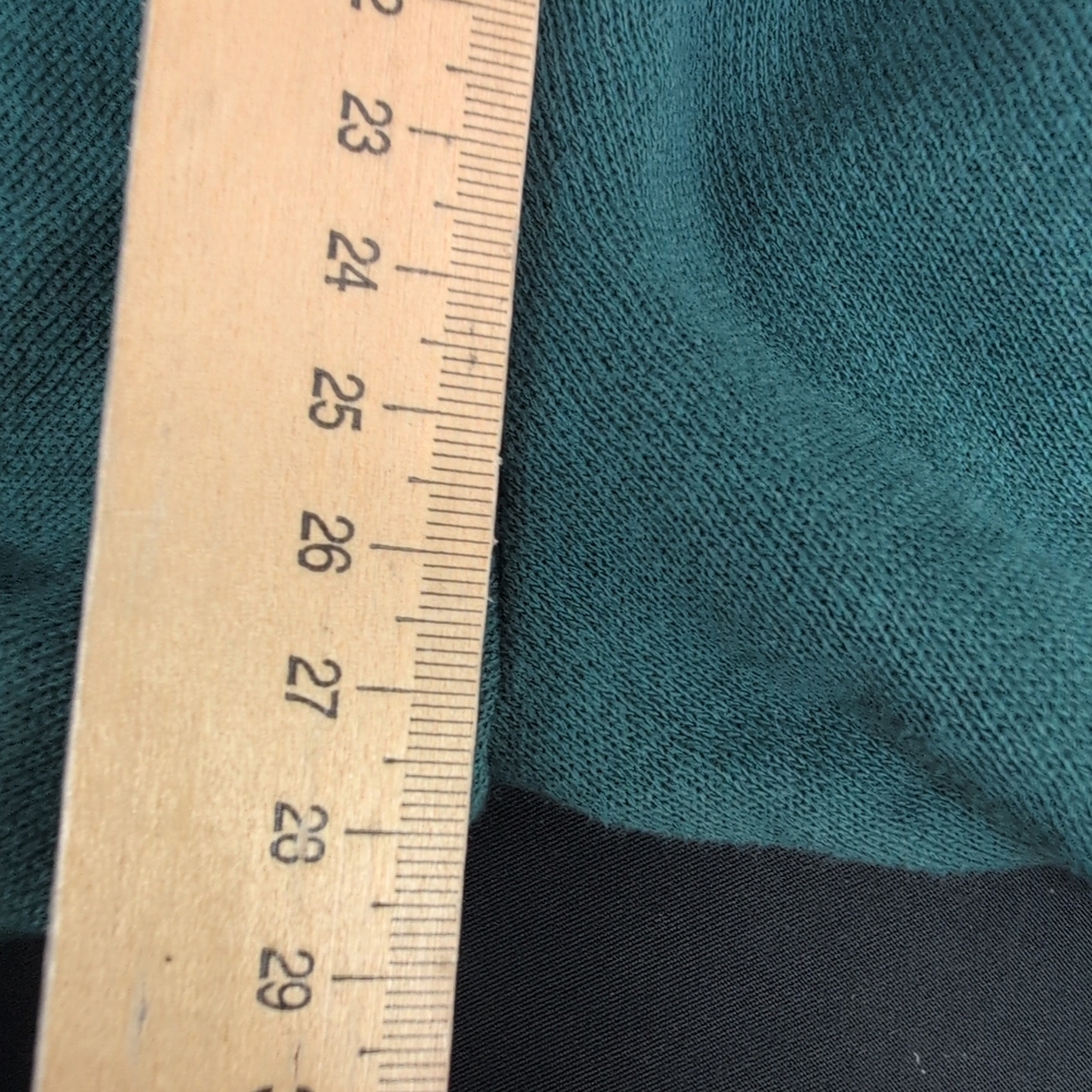 Victoria Secret Campus Fleece Tunic Hoodie & Wide Leg Sweatpants Set Small Green - Picture 11 of 12